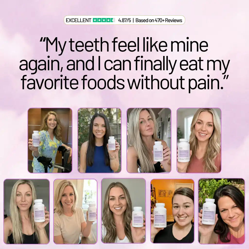 Oralia customer review collage